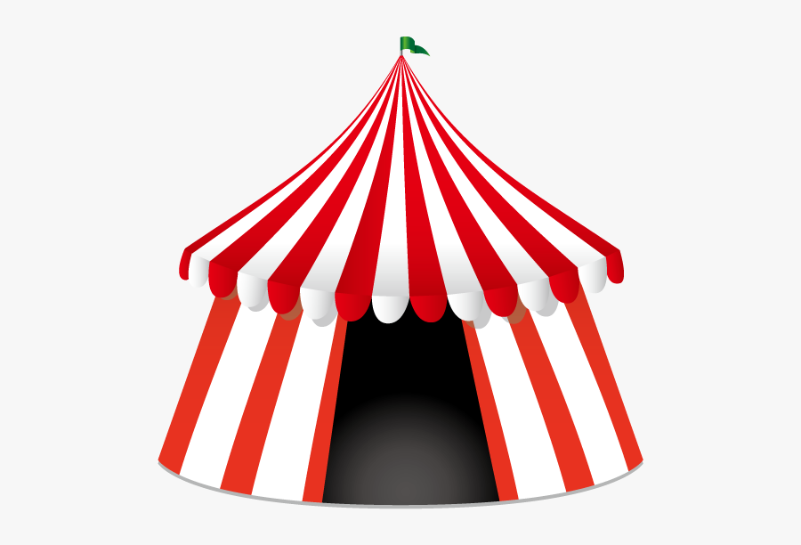 Tent Circus Clip Art - Circus Transparent Background, Transparent Clipart