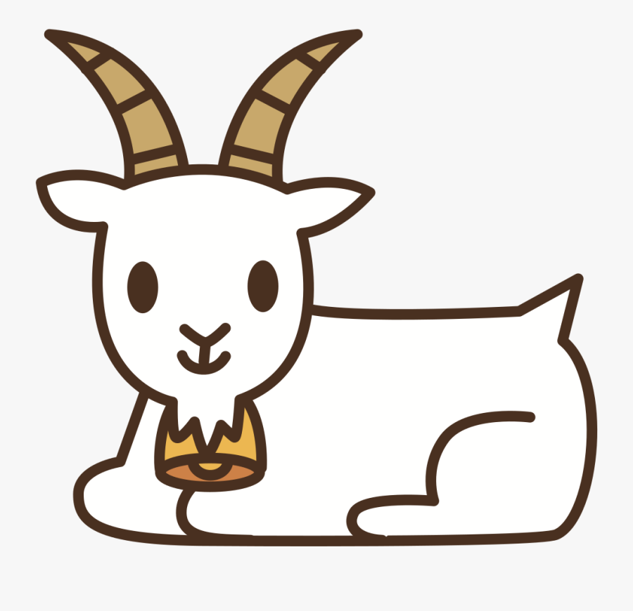 Goat ヤギ イラスト Free Transparent Clipart Clipartkey