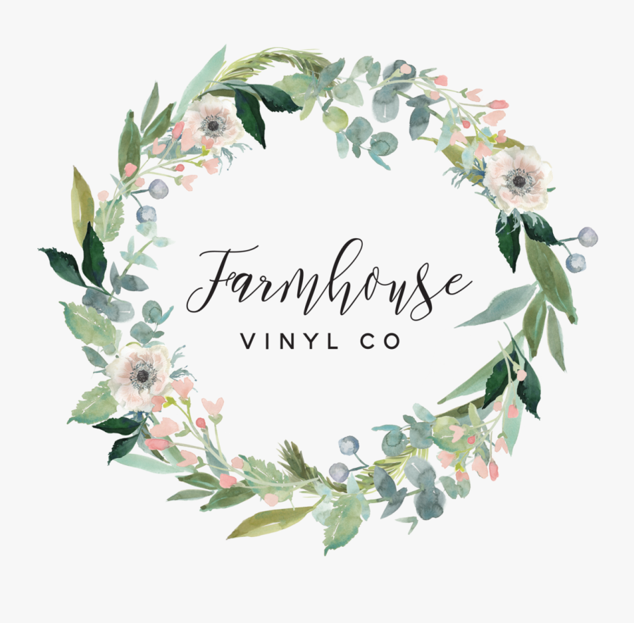 Floral Wreath Png Free - Thank You Floral Wreath, Transparent Clipart