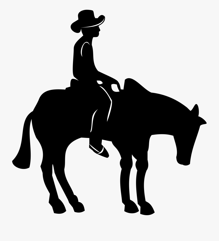 American Quarter Horse Appaloosa Western Pleasure Equestrian - Western Pleasure Horse Silhouette, Transparent Clipart