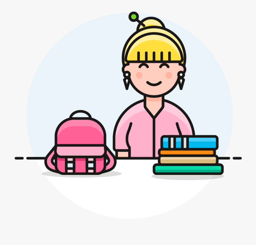 Icon Image Creator Pushsafer Send Push Notifications - Student Holding Laptop Png Illustration, Transparent Clipart