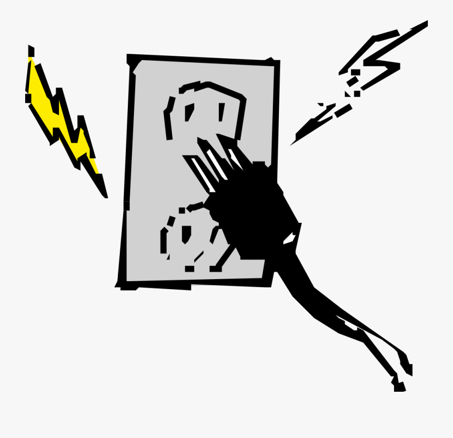 Electrical Outlet And Plug - Electrical Energy Clipart, Transparent Clipart