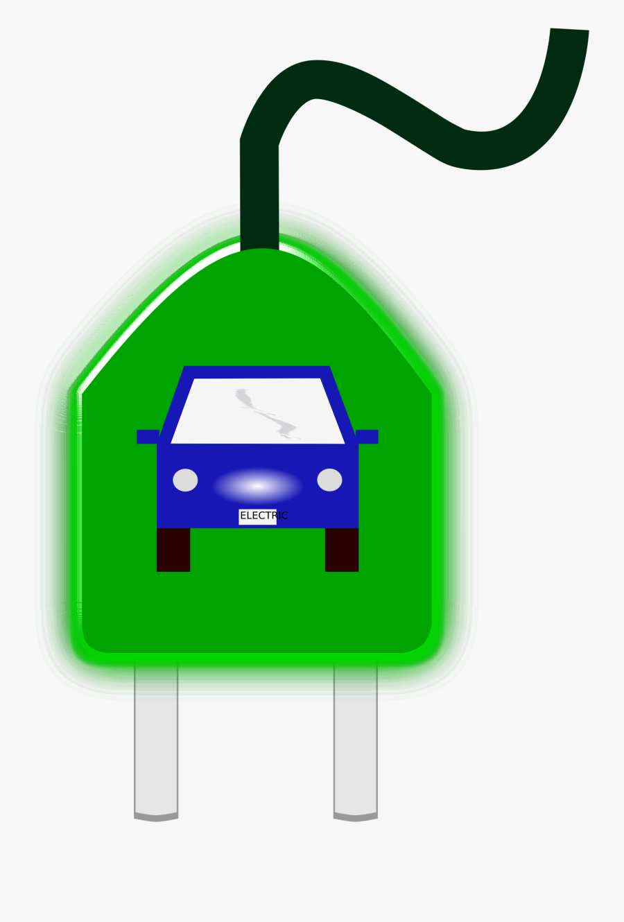 Electric Vehicle Electric Car Electricity Charging - Car Plug In Clipart, Transparent Clipart