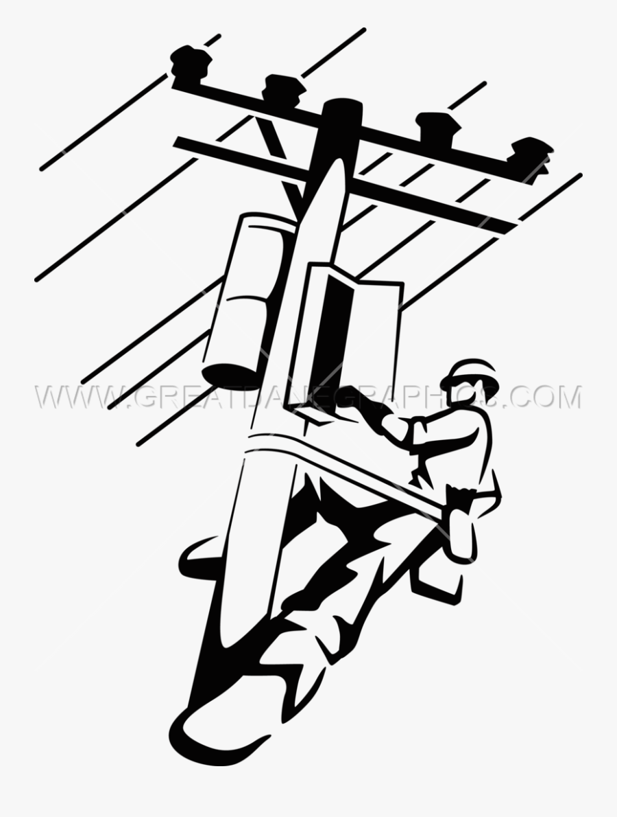 Electrical Clipart Lineman - Lineman Clipart, Transparent Clipart