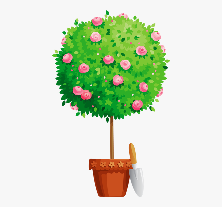 Flower Pot Png Tree Pinterest Clip Art - Flower In A Pot Clipart Png, Transparent Clipart