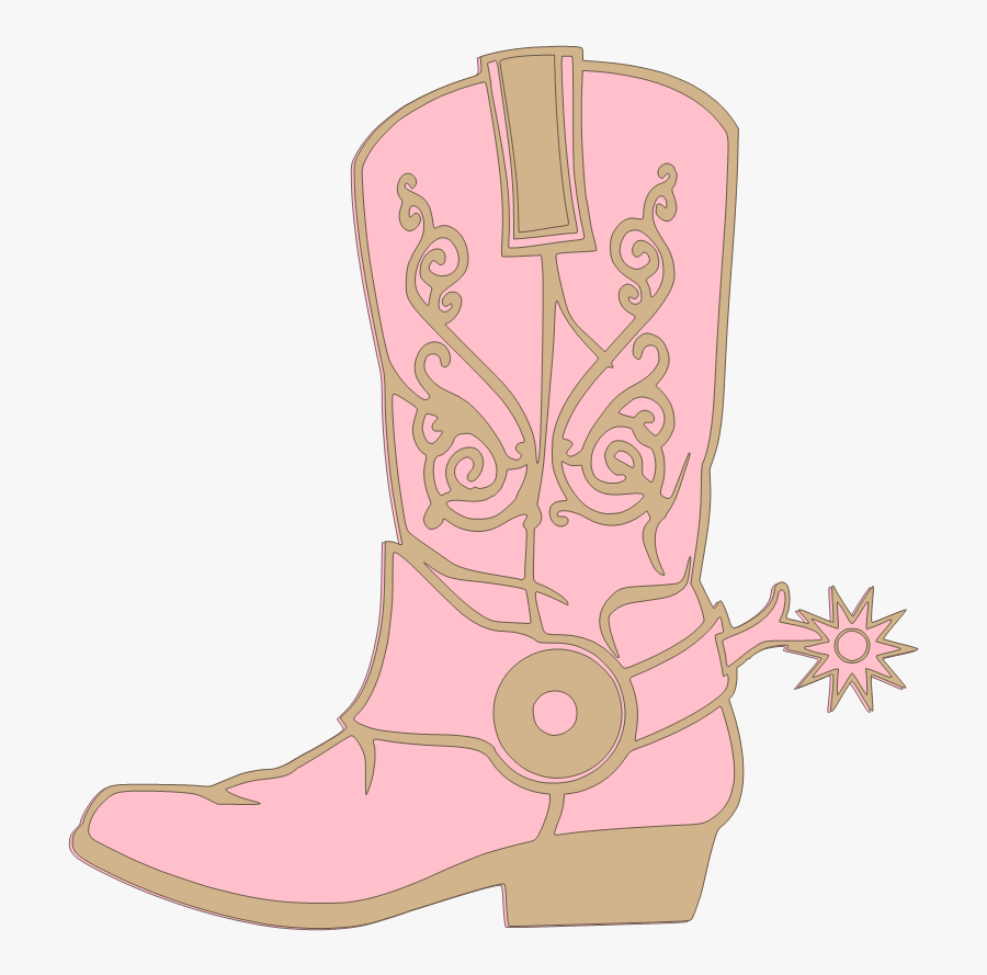 Freeuse Library Boot Clip Art Images Highheeled Cowgirl - Cowboy Boot ...