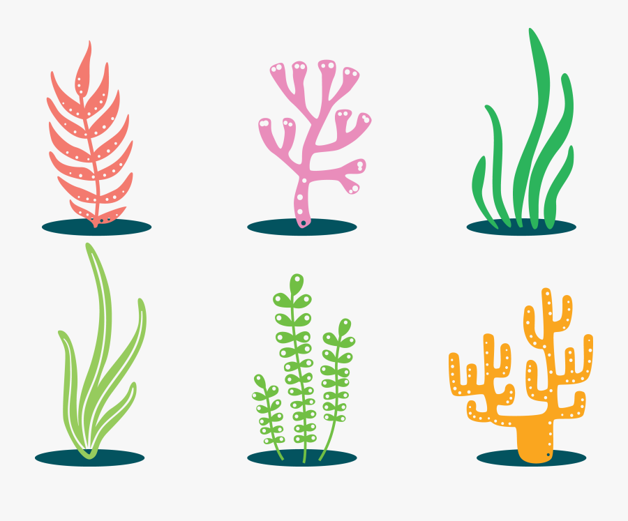 Coral Clip Art - Fish Tank Plant Clipart, Transparent Clipart