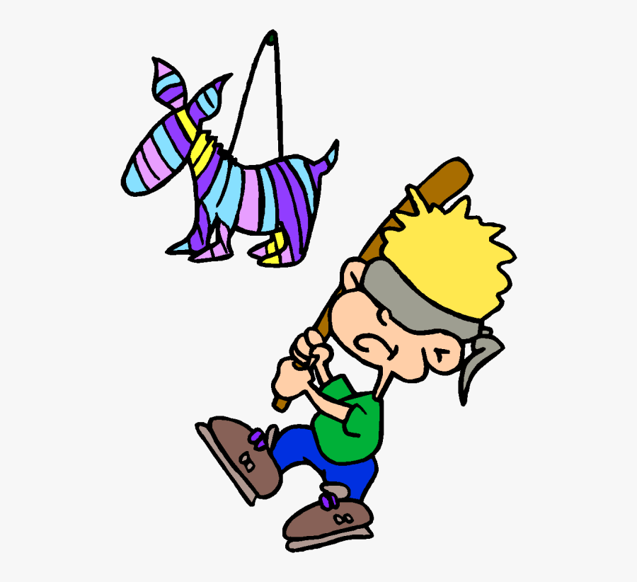 Animated Pinata Clipart 5 By Kyle - Hitting Pinata Clipart, Transparent Clipart