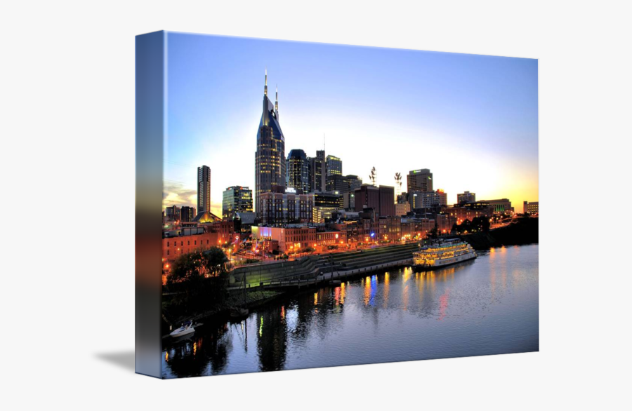 Nashville Skyline Cityscape Art Photography - Nashville, Transparent Clipart