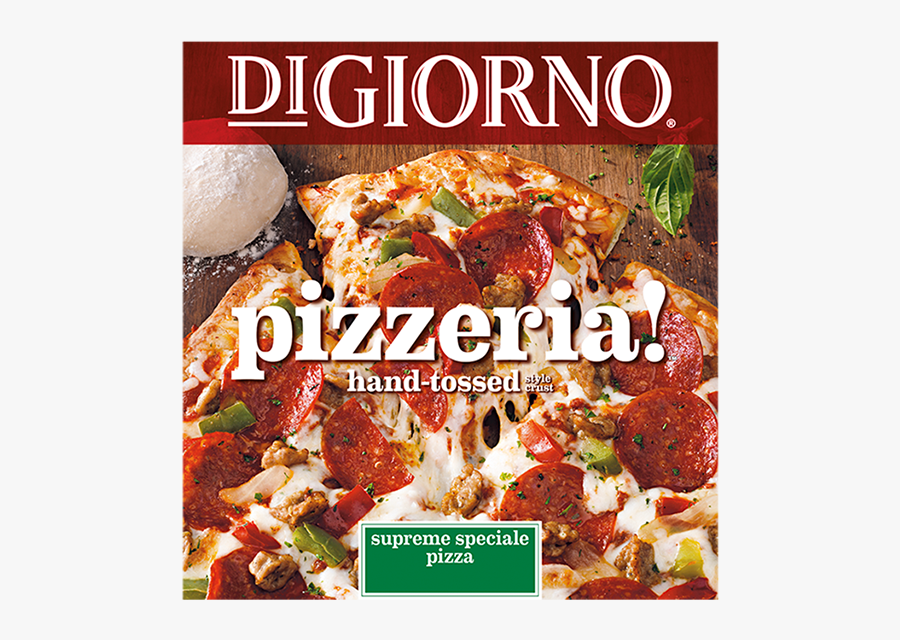 Clip Art Flyer Pizzaria - Digiorno Pizzeria Supreme, Transparent Clipart