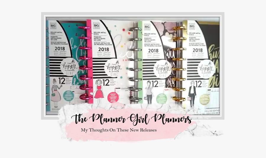 Clip Art My Thoughts On Mambi - Glam Girl Happy Planner, Transparent Clipart