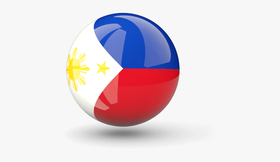 Circle Philippines Flag Png, Transparent Clipart