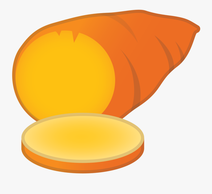 Roasted Sweet Potato Icon - Sweet Potato Icon, Transparent Clipart