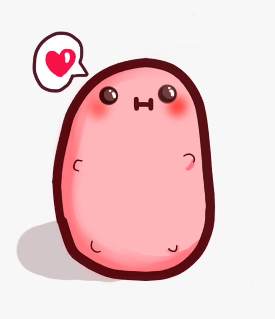 Potato Clipart Transparent Tumblr - Anime Potato , Free Transparent