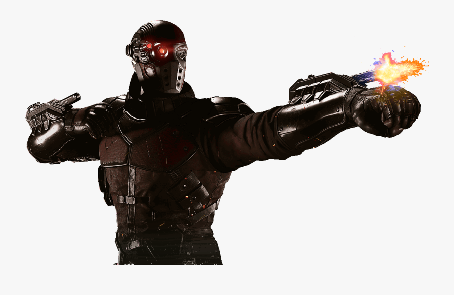 Transparent Deadshot Png - Deadshot Guns Injustice 2, Transparent Clipart