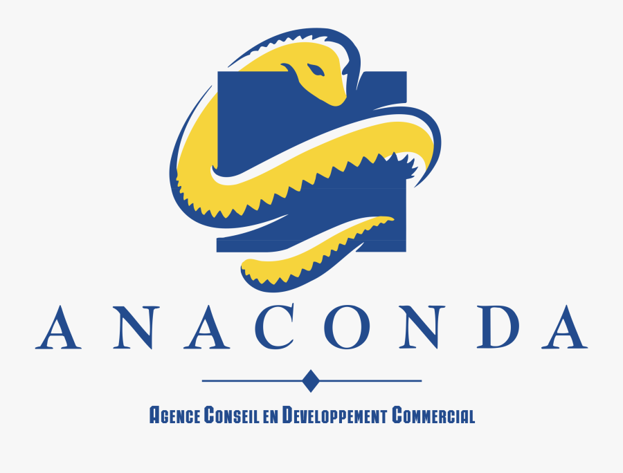 Anaconda 01 Logo Png Transparent - Anaconda, Transparent Clipart
