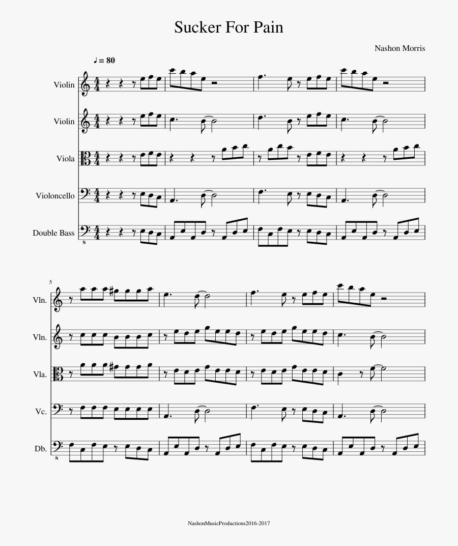 Lg-36780202 Sheet Music 3 Of 18 Pages - Hunter X Hunter Departure Violin Sheet Music, Transparent Clipart