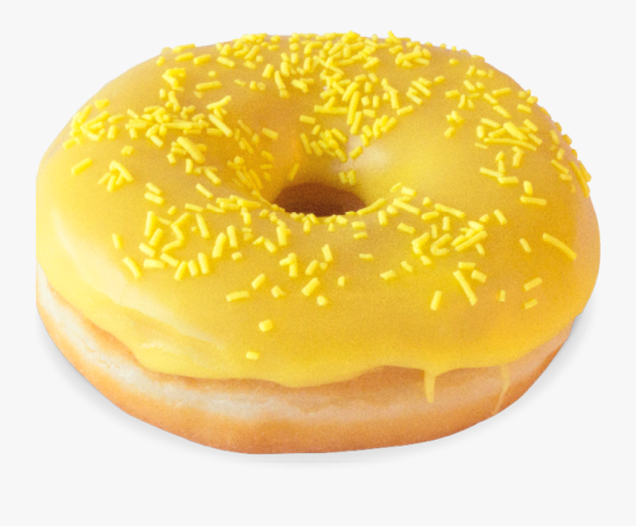 Glazed Donut Png - Yellow Donuts, Transparent Clipart