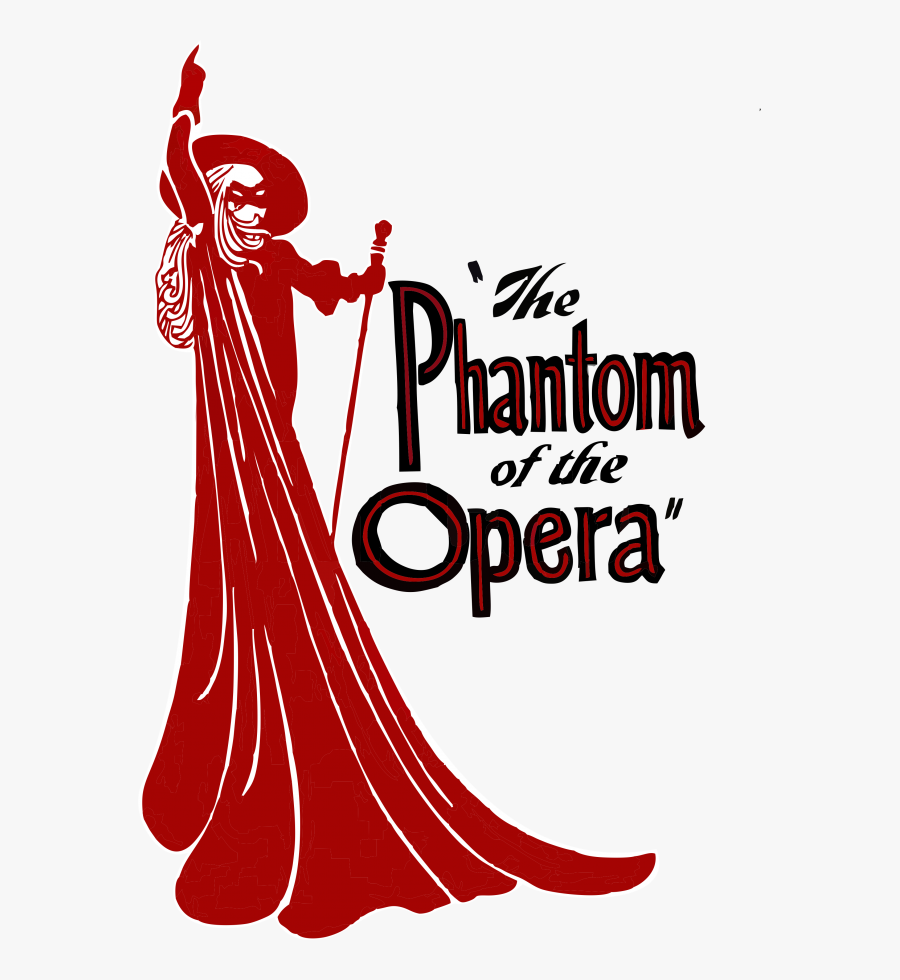 Phantom Of The Opera - Old Poster Of Phantom The Opera, Transparent Clipart