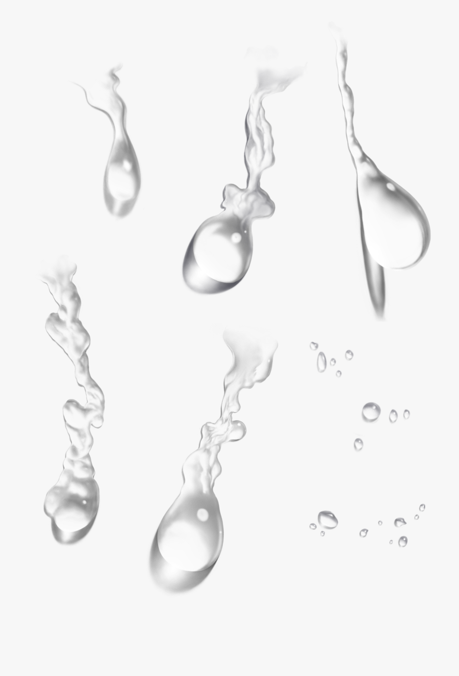 Pngpix - Water Drop On Table, Transparent Clipart