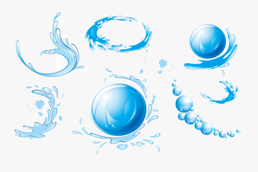 Transparent Drop Of Water Clipart - Water Drop Vector, Transparent Clipart