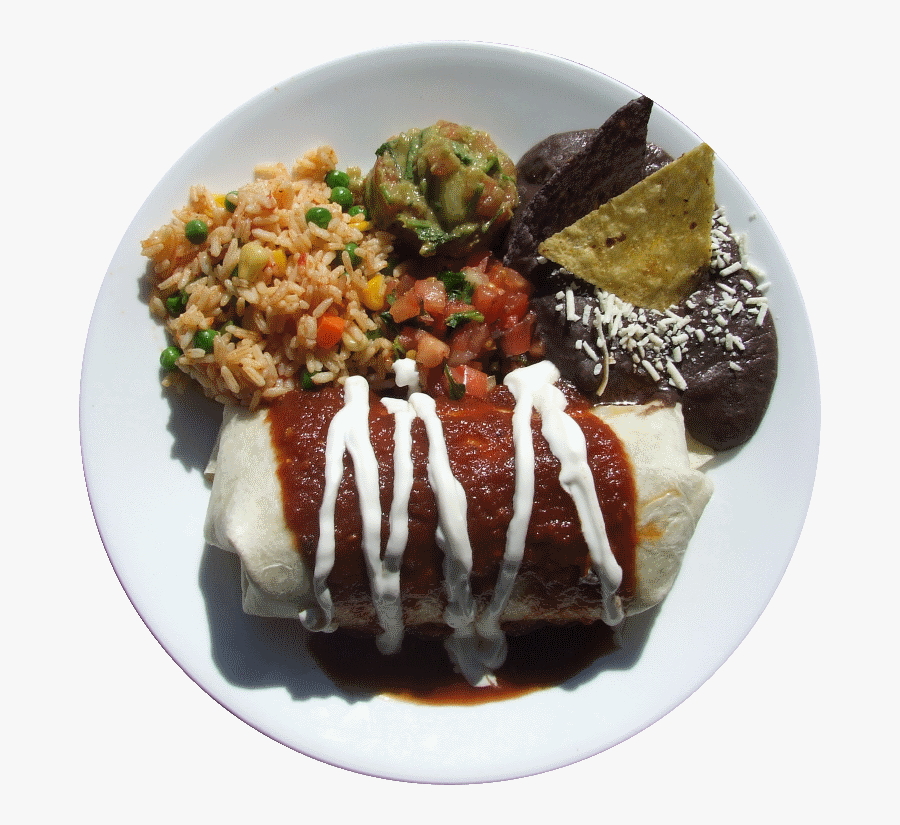 Transparent Chipotle Burrito Png - Side Dish, Transparent Clipart