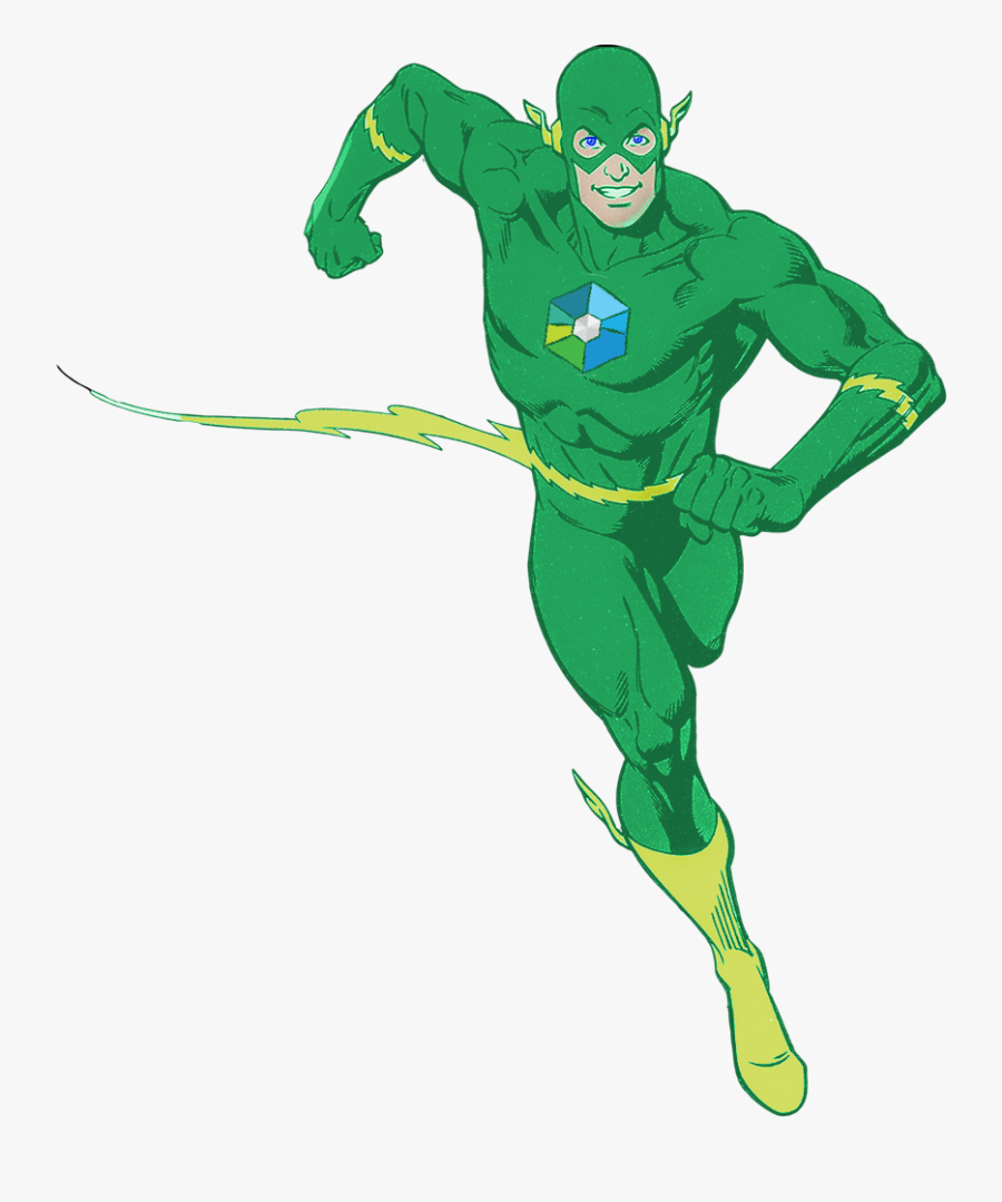 Gifs Superheroe Flash, Transparent Clipart