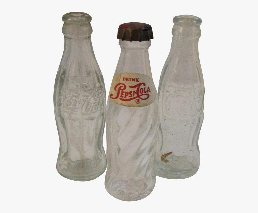 Clip Art Old Soda Bottles - Pepsi Cola, Transparent Clipart