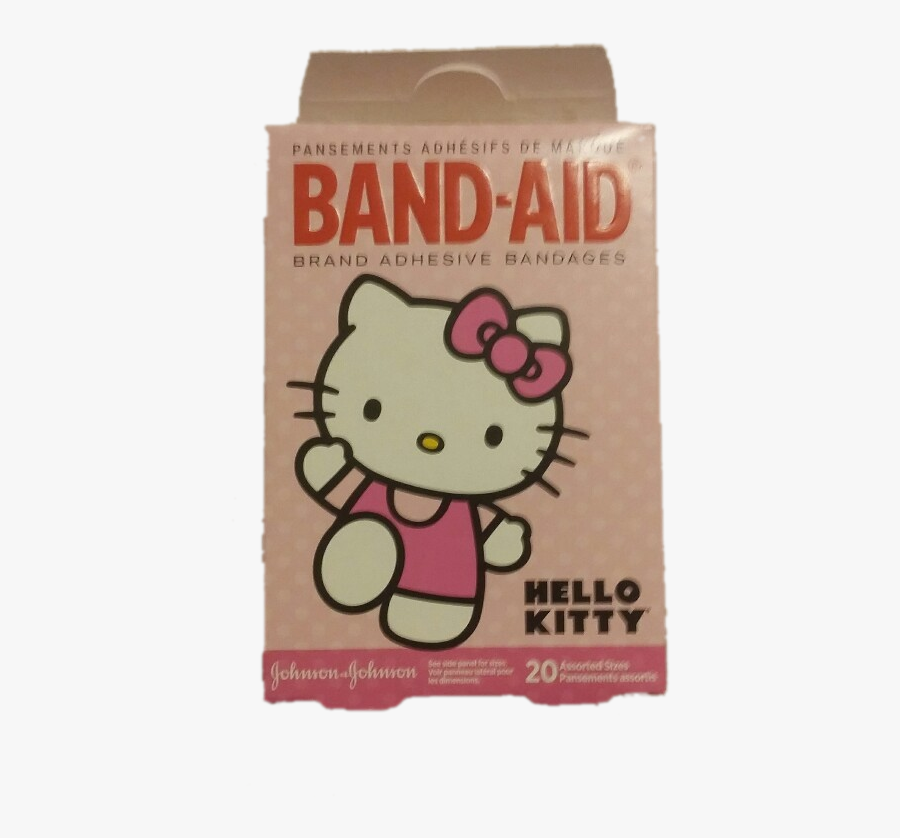 Hello Kitty Band-aids • Transparent - Hello Kitty Original Color , Free ...