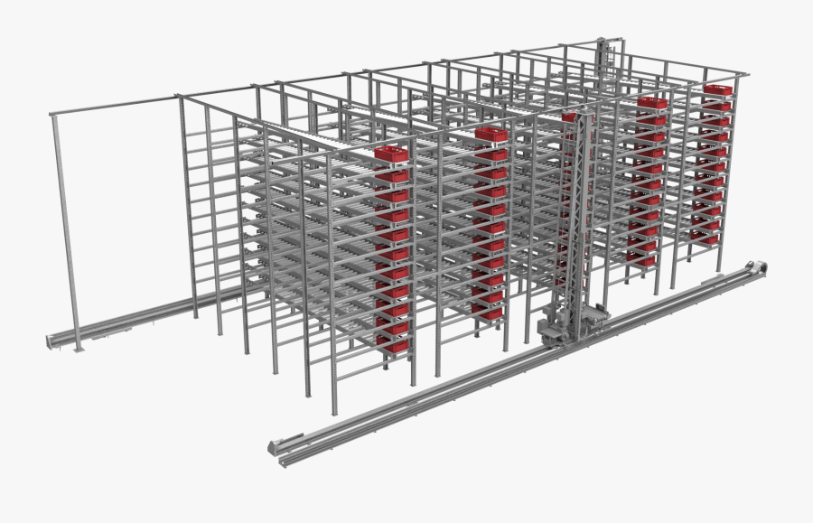 Automated Rack Supported Warehouses - Shelf, Transparent Clipart