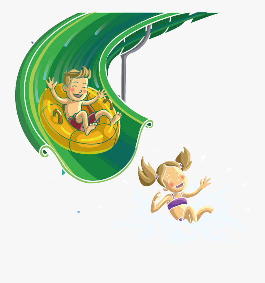 Picture Royalty Free Library Park Playground Slide - Playground Slide, Transparent Clipart