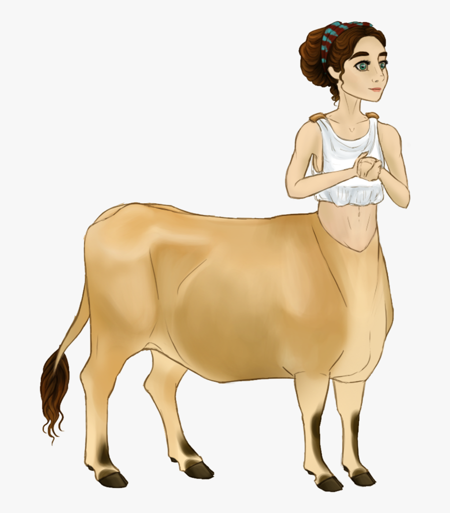 Female Centaur Png Transparent Images - Cow Centaur, Transparent Clipart