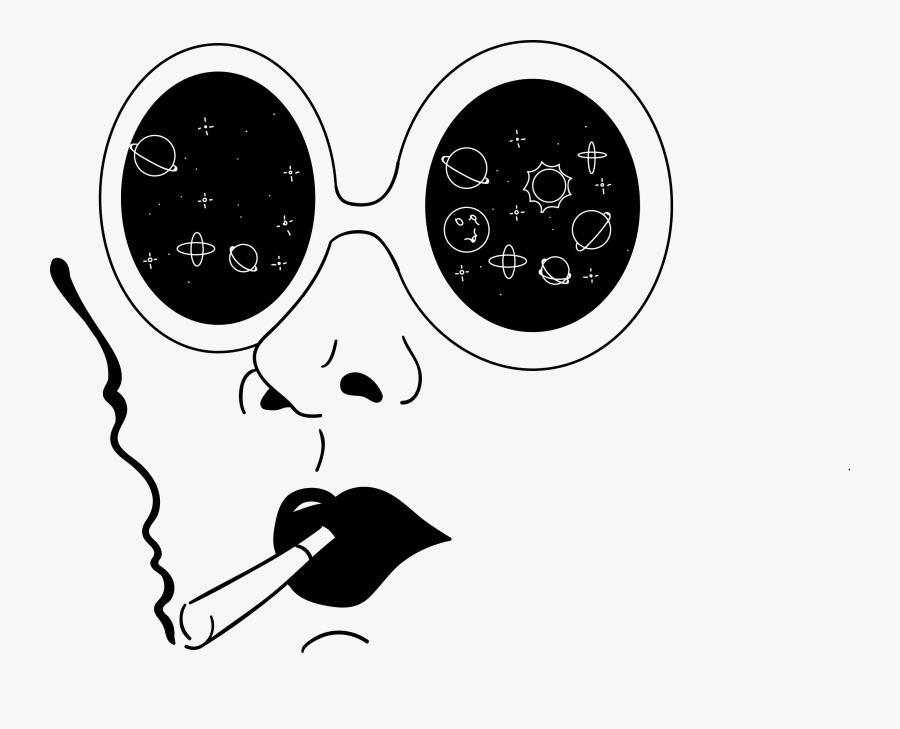 Drawn Astronaut Rope - Cool Sunglasses Drawings Aesthetic, Transparent Clipart