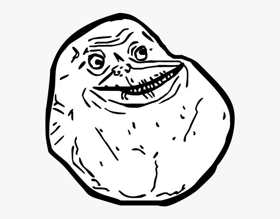 Clipart Royalty Free Download Known By Me Forever Alone - Troll Face ...