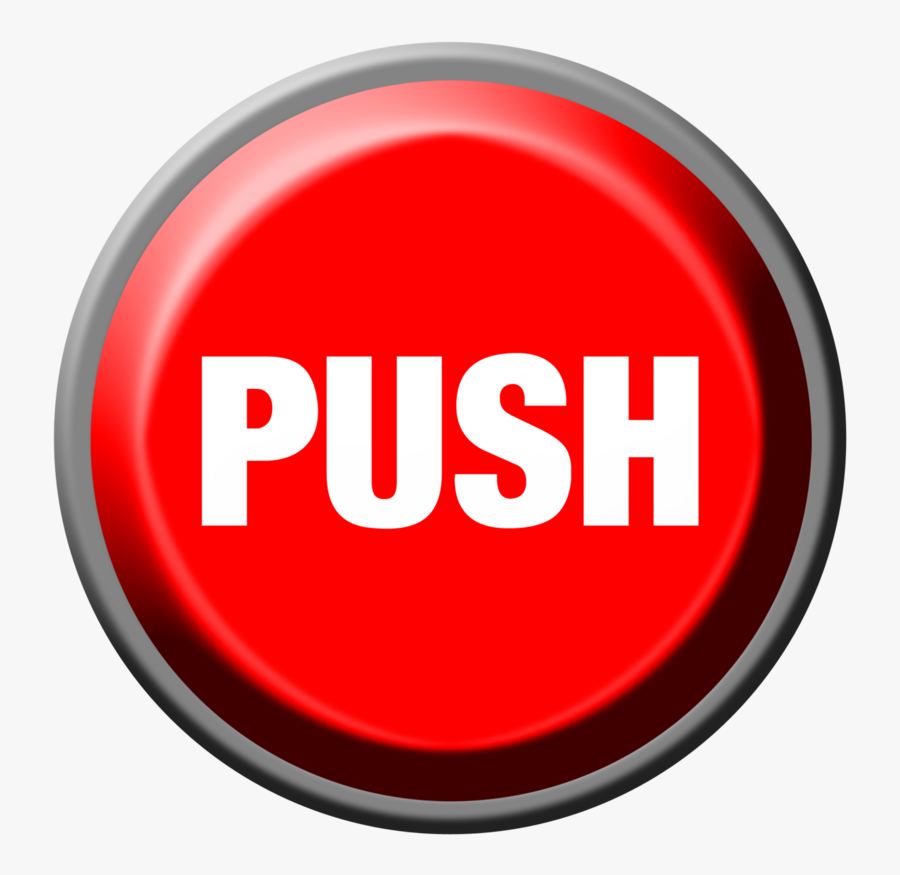 Button, Initiating Push Using Javascript Blackberry - Push This Button, Transparent Clipart