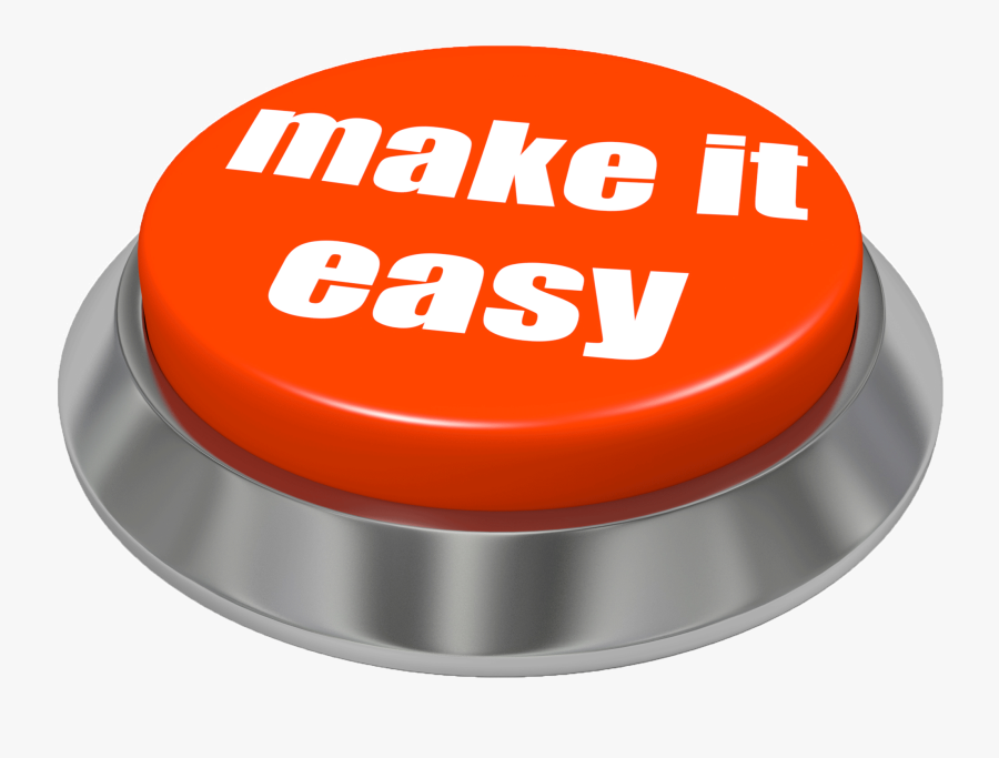 Easy Button Png Make It Easy , Free Transparent Clipart ClipartKey