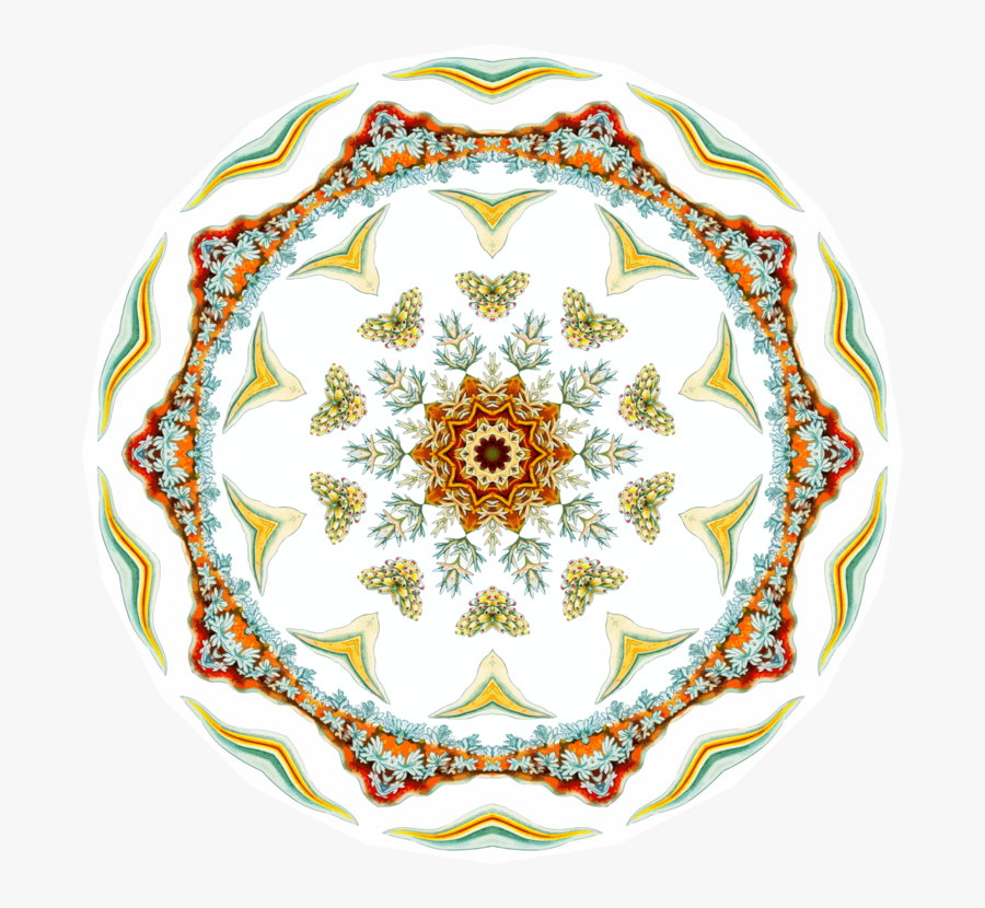 Visual Arts,symmetry,plate - Circle, Transparent Clipart