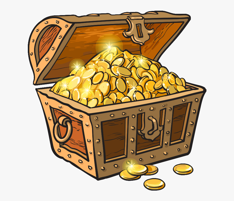 #treasure #chest #treasurechest #pirate - Treasure Chest Pirate Clipart, Transparent Clipart