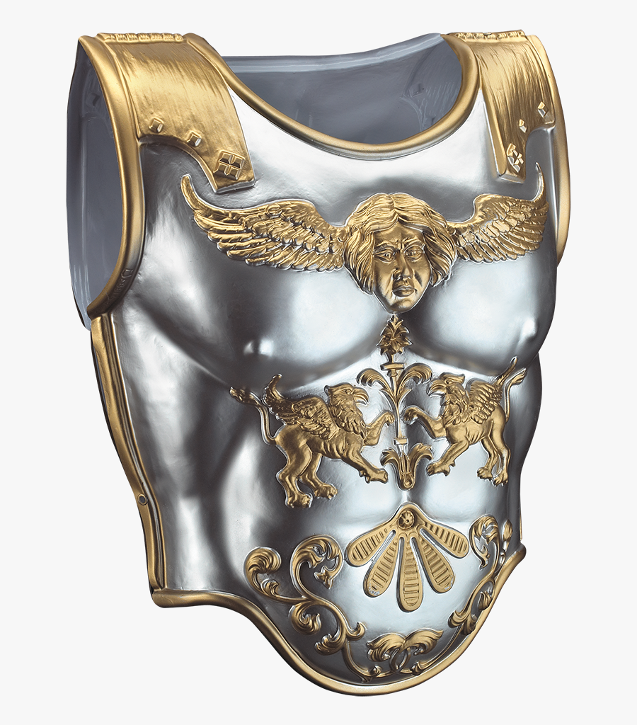 Roman Chest Armor, Transparent Clipart