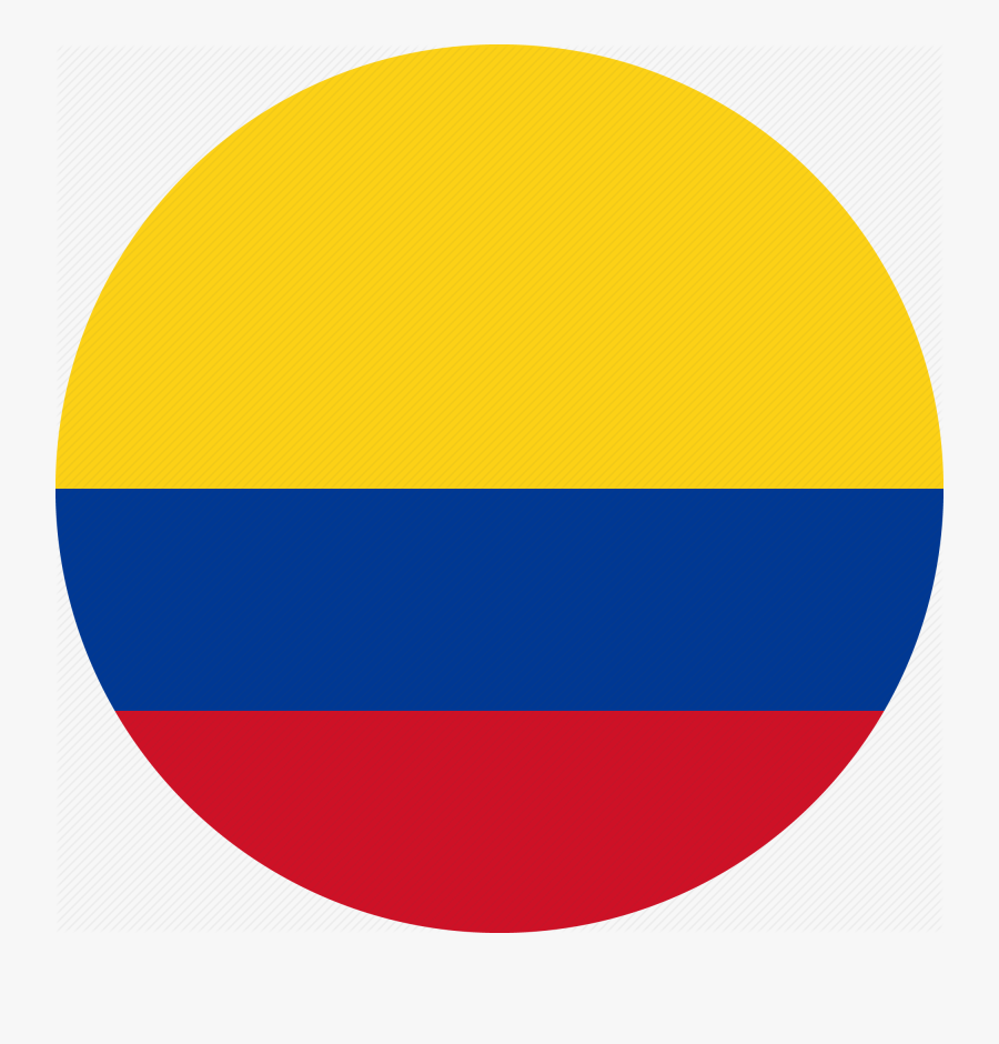 Clip Art Colombia Flag Png - Colombia Flag Icon, Transparent Clipart