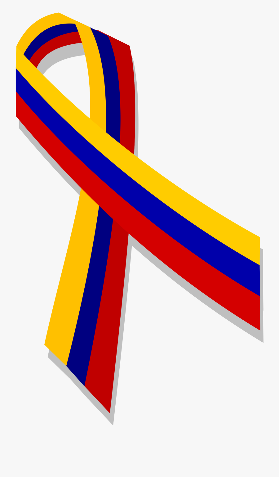 Colombia Ribbon Png Clipart , Png Download - Colombian Flag Ribbon, Transparent Clipart