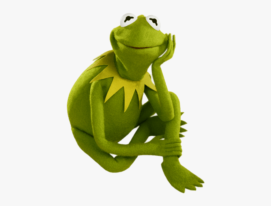 Kermit The Frog Sitting - Kermit The Frog, Transparent Clipart