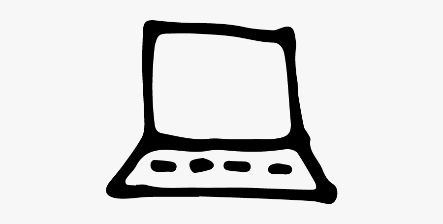 Laptop Icon, Transparent Clipart