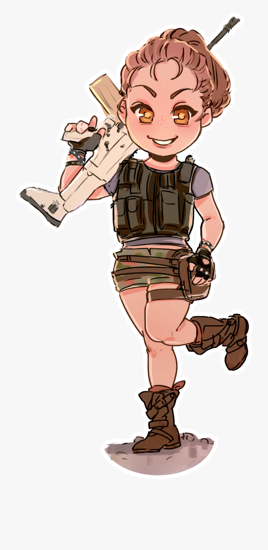 Transparent Pubg Character Png - Cute Pubg Character Png, Transparent Clipart