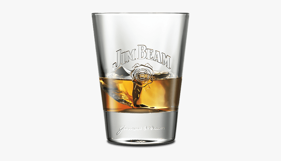 Shot Clipart Scotch Glass - Jim Beam Bourbon Glass, Transparent Clipart
