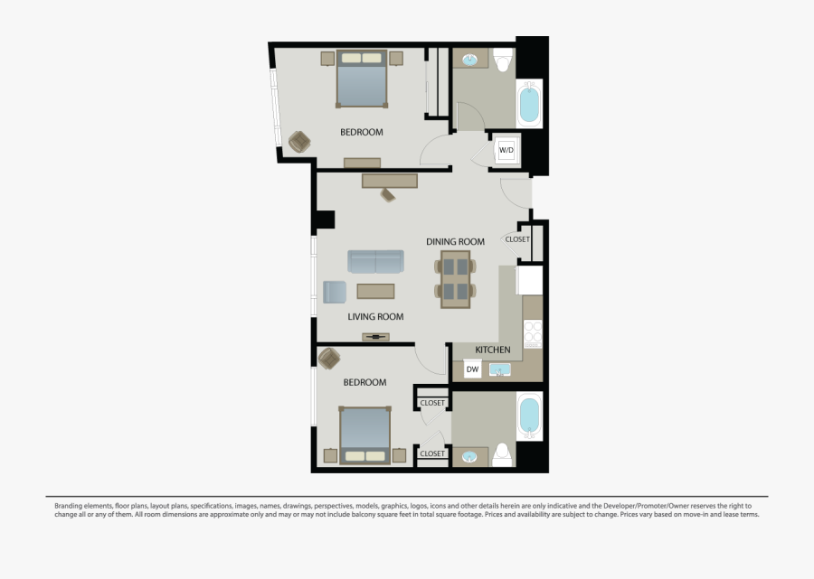 Clip Art San Francisco See Pics - Floor Plan, Transparent Clipart