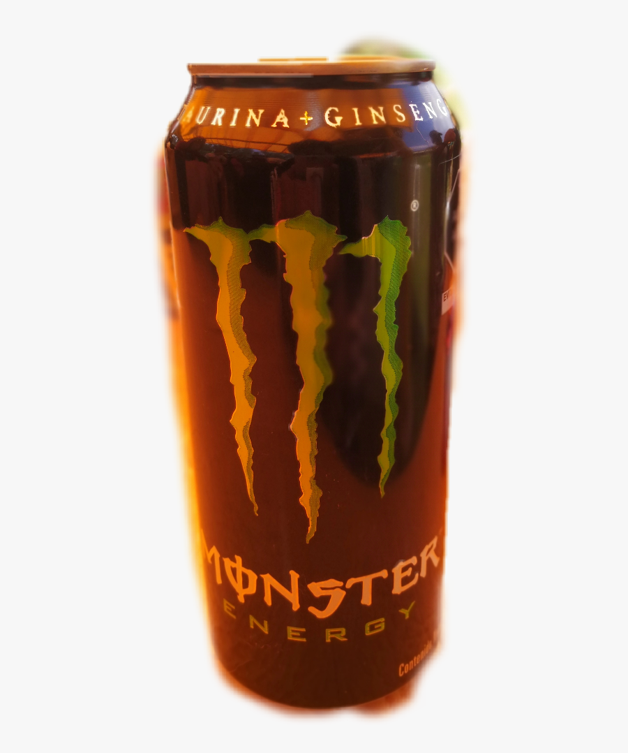 Energy Freetoedit - Monster Light Energy Drink, Transparent Clipart