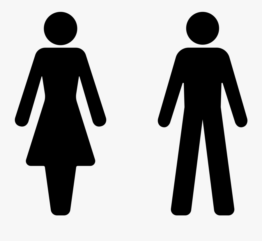 Male Female Toilet Symbol , Free Transparent Clipart - ClipartKey