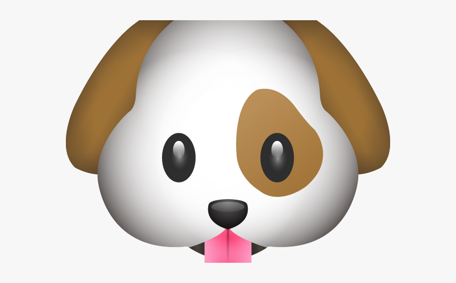 Transparent Background Dog Emoji, Transparent Clipart