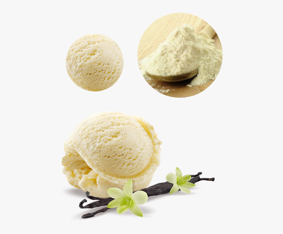Vanilla Ice Cream Png - Kem Vanilla, Transparent Clipart
